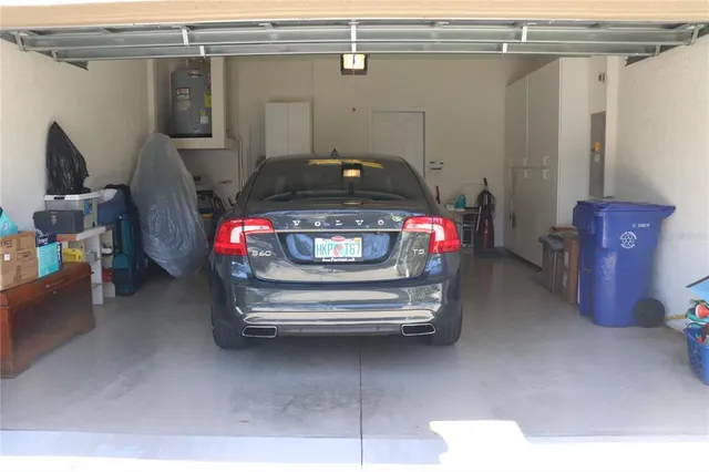 a car parked in a parking space