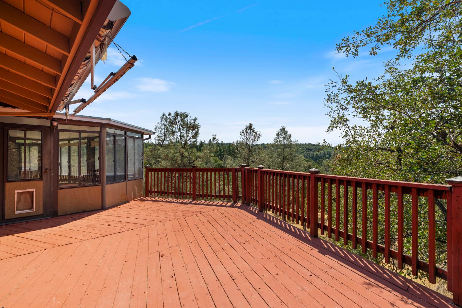 3830 Wilson Loop Placerville, CA 95667 - Photo 27 of 36 a balcony with wooden floor