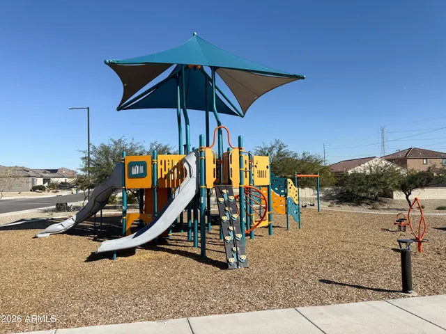 a view of a slide with a slide