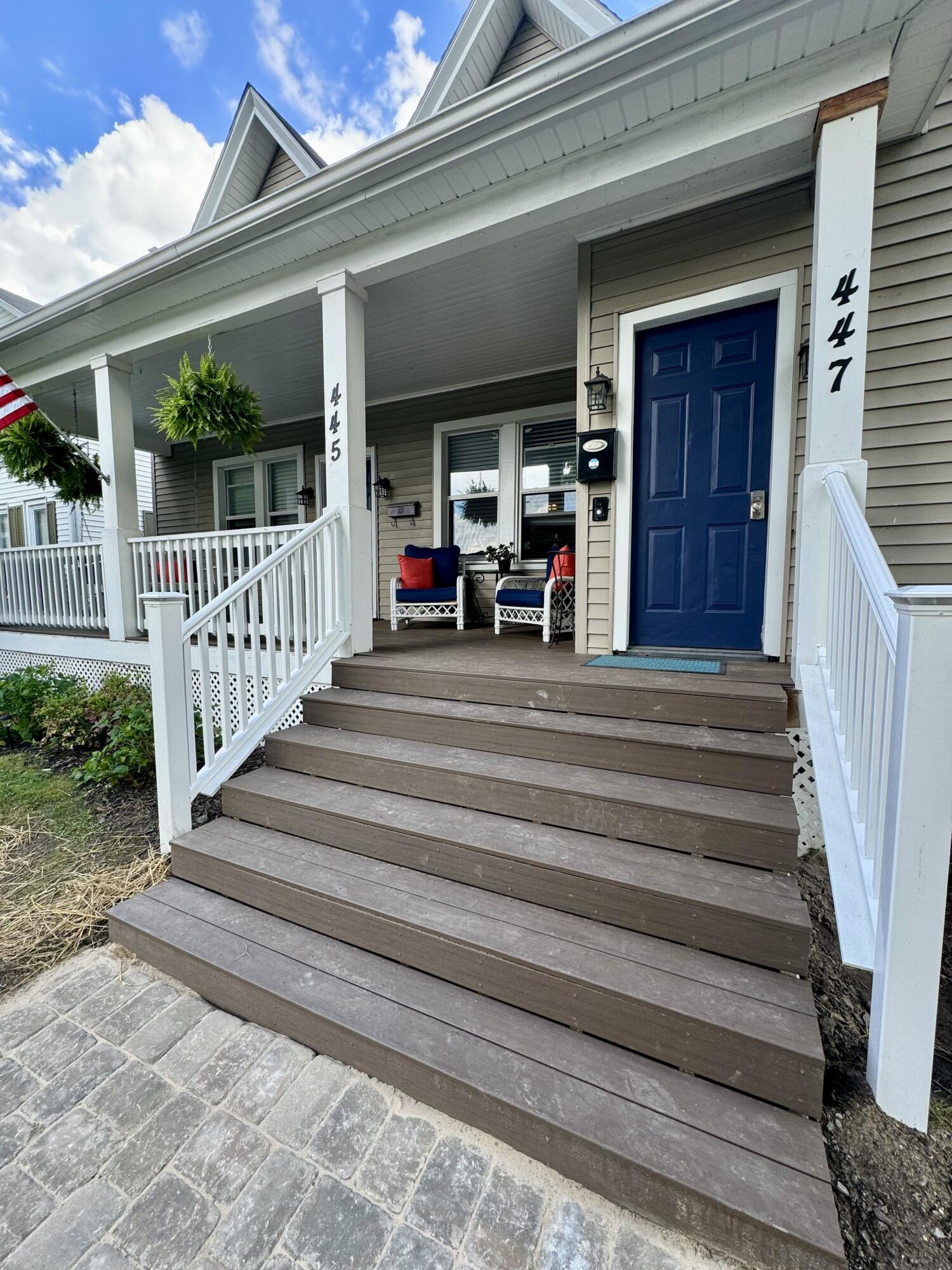 447 2nd Street Manistee, MI 49660 - Photo 3 of 59 Front Steps