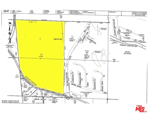 a view of a swimming pool with an outdoor space