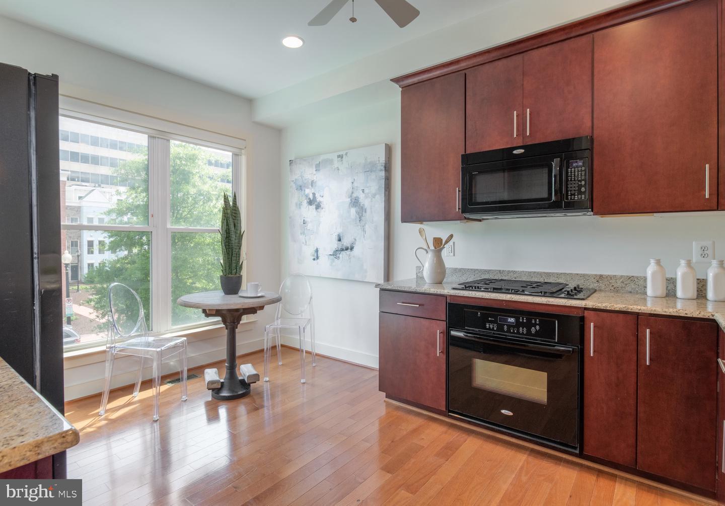 330 L Street Southeast Washington, DC 20003 - Photo 5 of 17 a kitchen with a stove a sink and a microwave