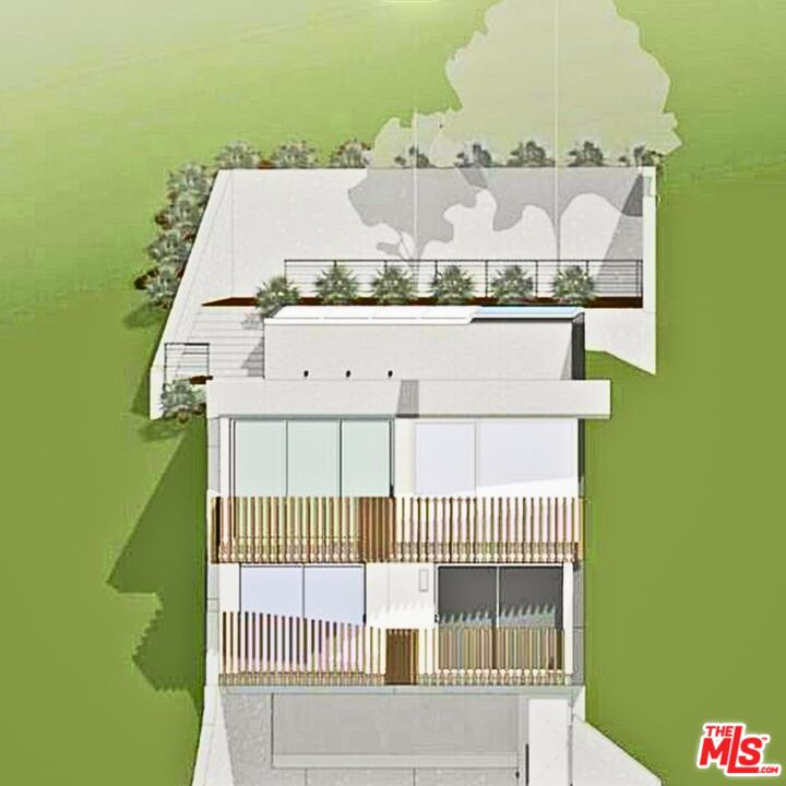 2613 Bronholly Drive Los Angeles, CA 90068 - Photo 2 of 5 a view of a balcony with a sink