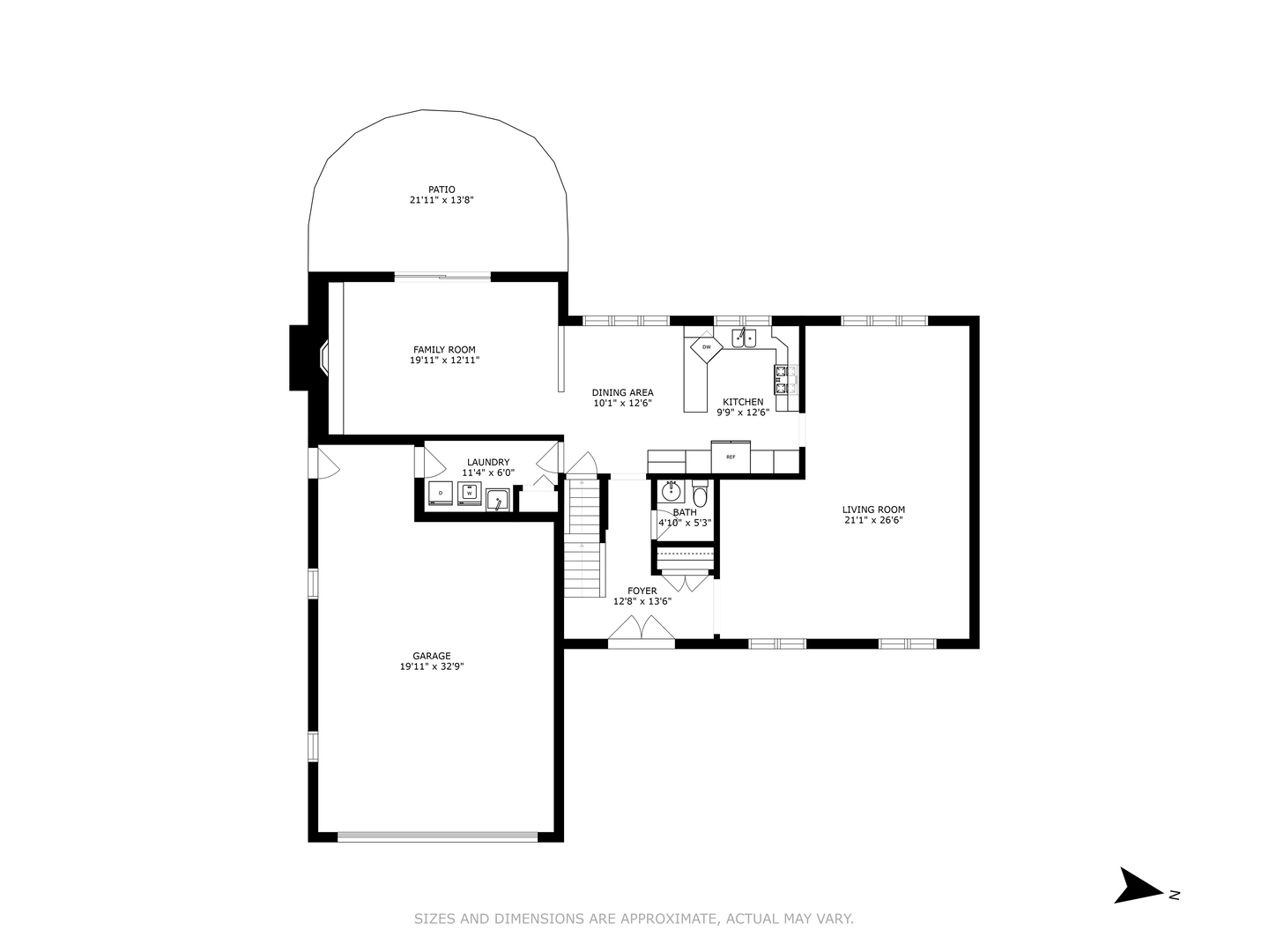 8436 Clynderven Road Burr Ridge, IL 60527 - Photo 36 of 39 a picture of floor plan