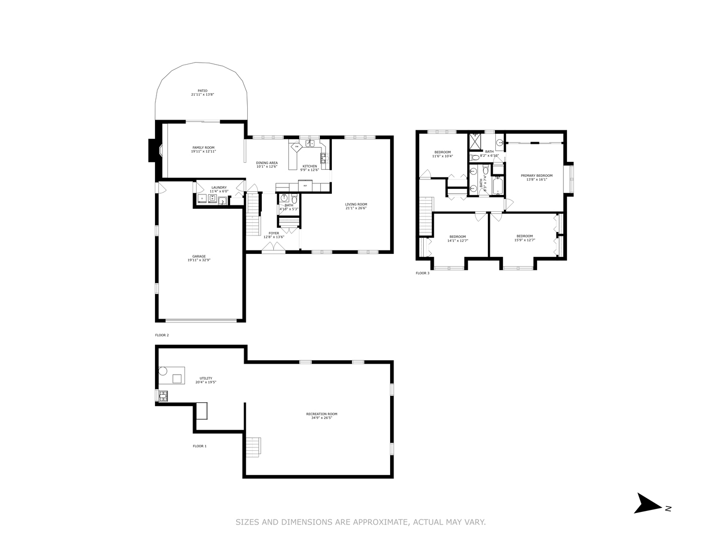 8436 Clynderven Road Burr Ridge, IL 60527 - Photo 39 of 39 a picture of a floor plan