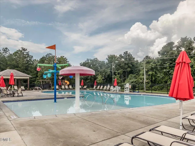 a view of outdoor space with entertaining space