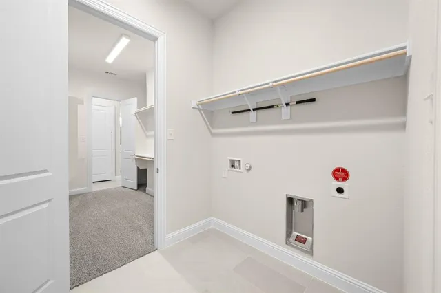 view of a room with wooden floor and cabinet