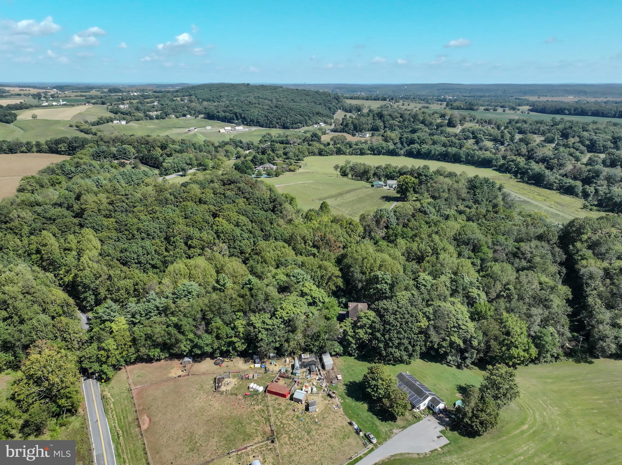 8749 Ramsburg Road Thurmont, MD 21788 - Photo 6 of 61 an aerial view of a house with a yard