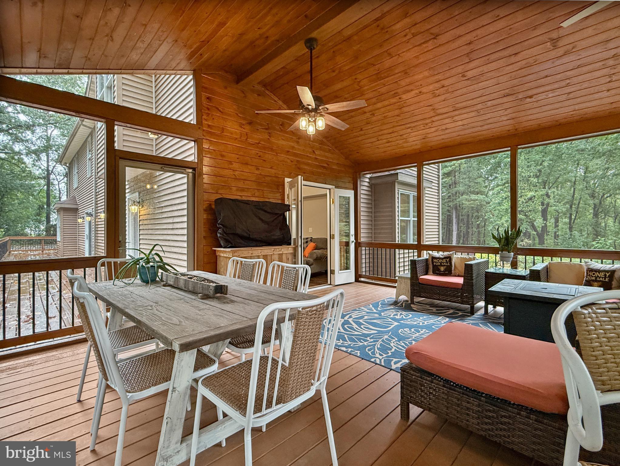 8749 Ramsburg Road Thurmont, MD 21788 - Photo 9 of 61 a view of a dining room with furniture window and outside view