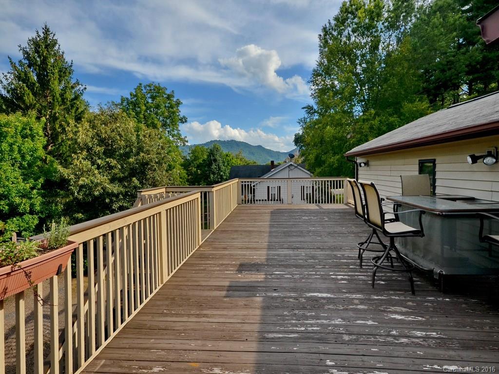 442 Thompson Cove Road Clyde, NC 28721 - Photo 15 of 20 a view of deck with patio
