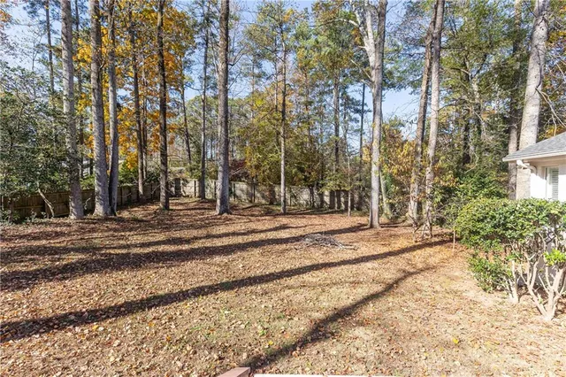a house view with a outdoor space