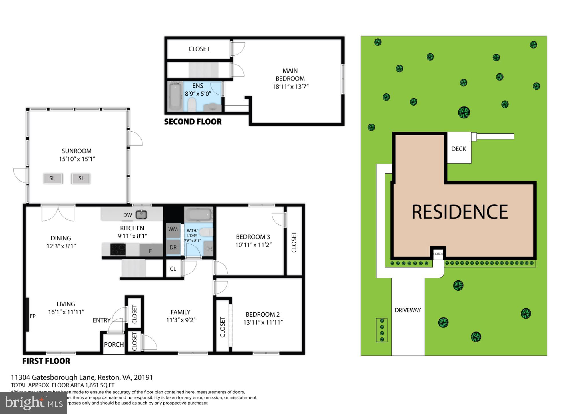 11309 Gatesborough Lane Reston, VA 20191 - Photo 53 of 85 Charming residence layout with outdoor space.