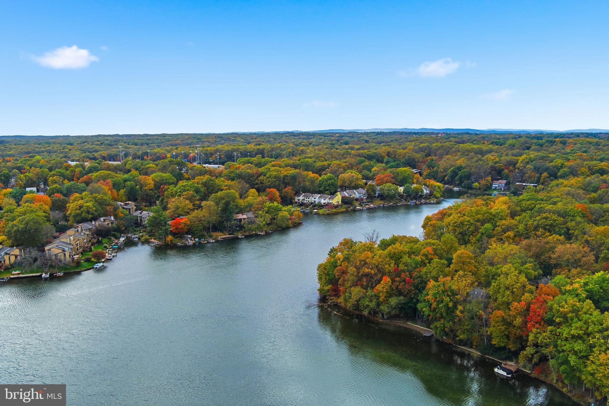 11309 Gatesborough Lane Reston, VA 20191 - Photo 63 of 85 Autumn hues embrace a tranquil lakeside.