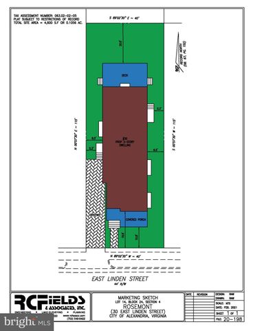 $2,020,000 | 30 East Linden Street, Alexandria, VA 22301