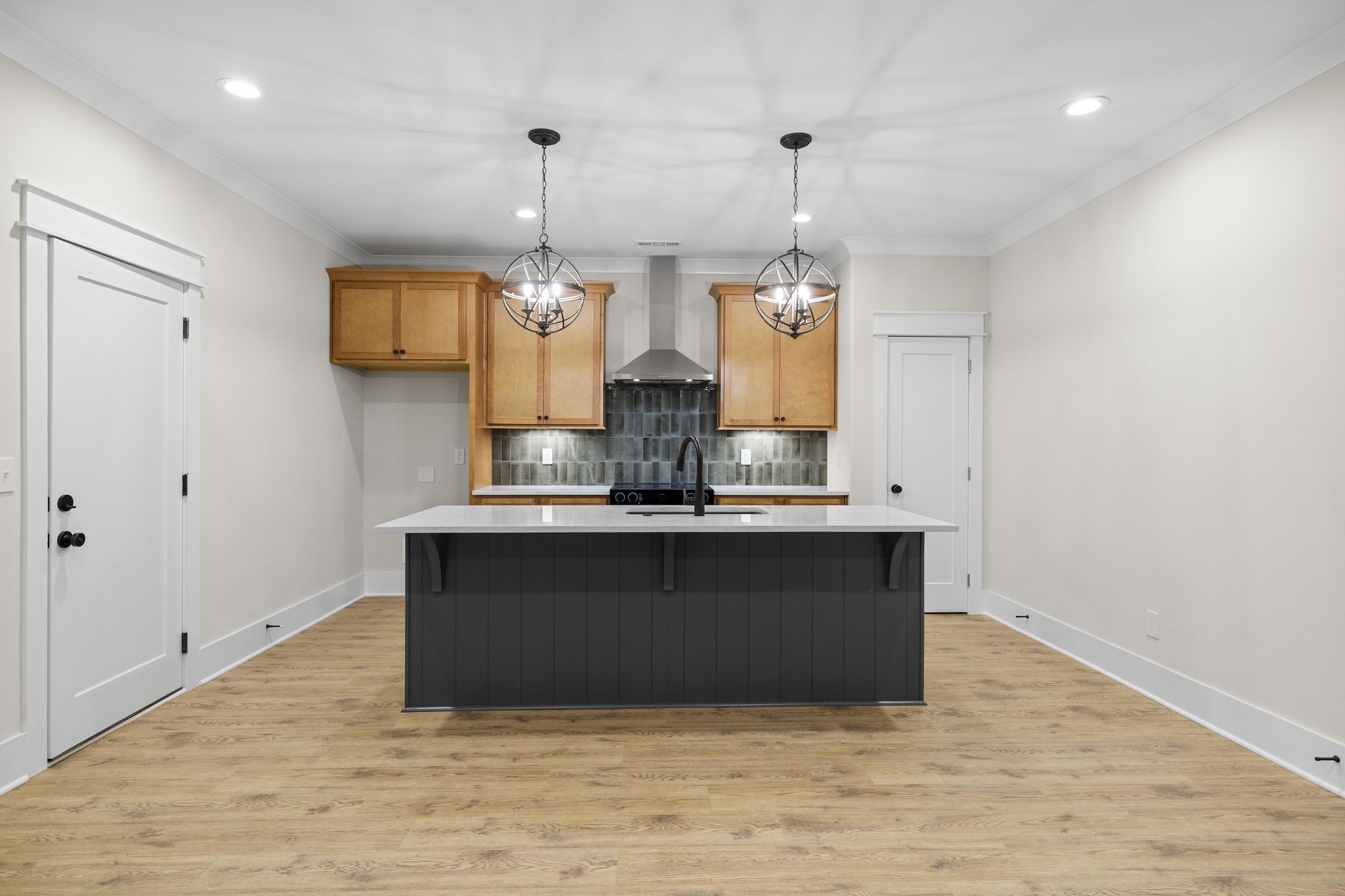 2039 Grace Johns Circle Murfreesboro, TN 37128 - Photo 18 of 33 a kitchen with stainless steel appliances granite countertop a refrigerator a stove and a wooden floors