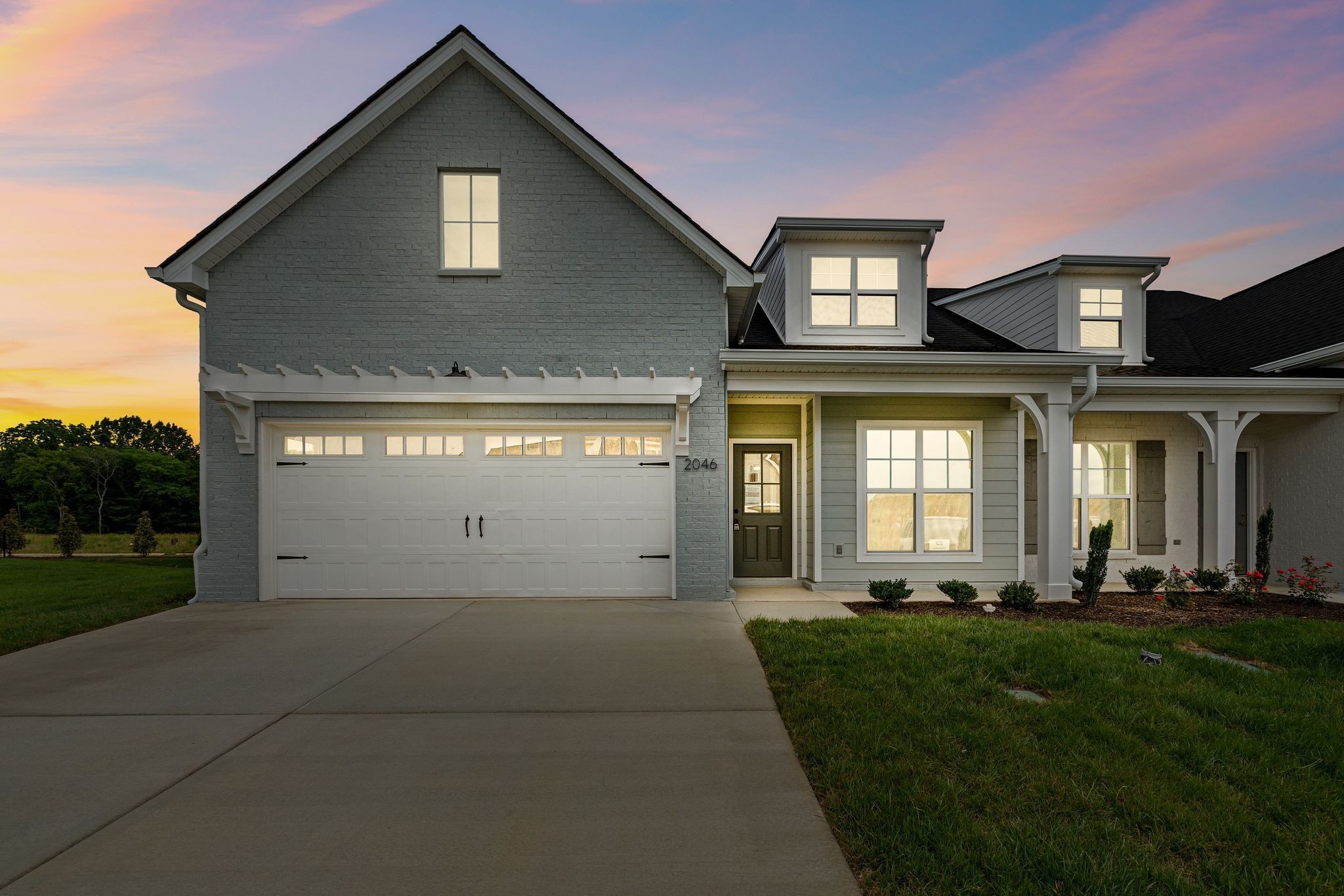 2039 Grace Johns Circle Murfreesboro, TN 37128 - Photo 9 of 33 a front view of a house with a yard