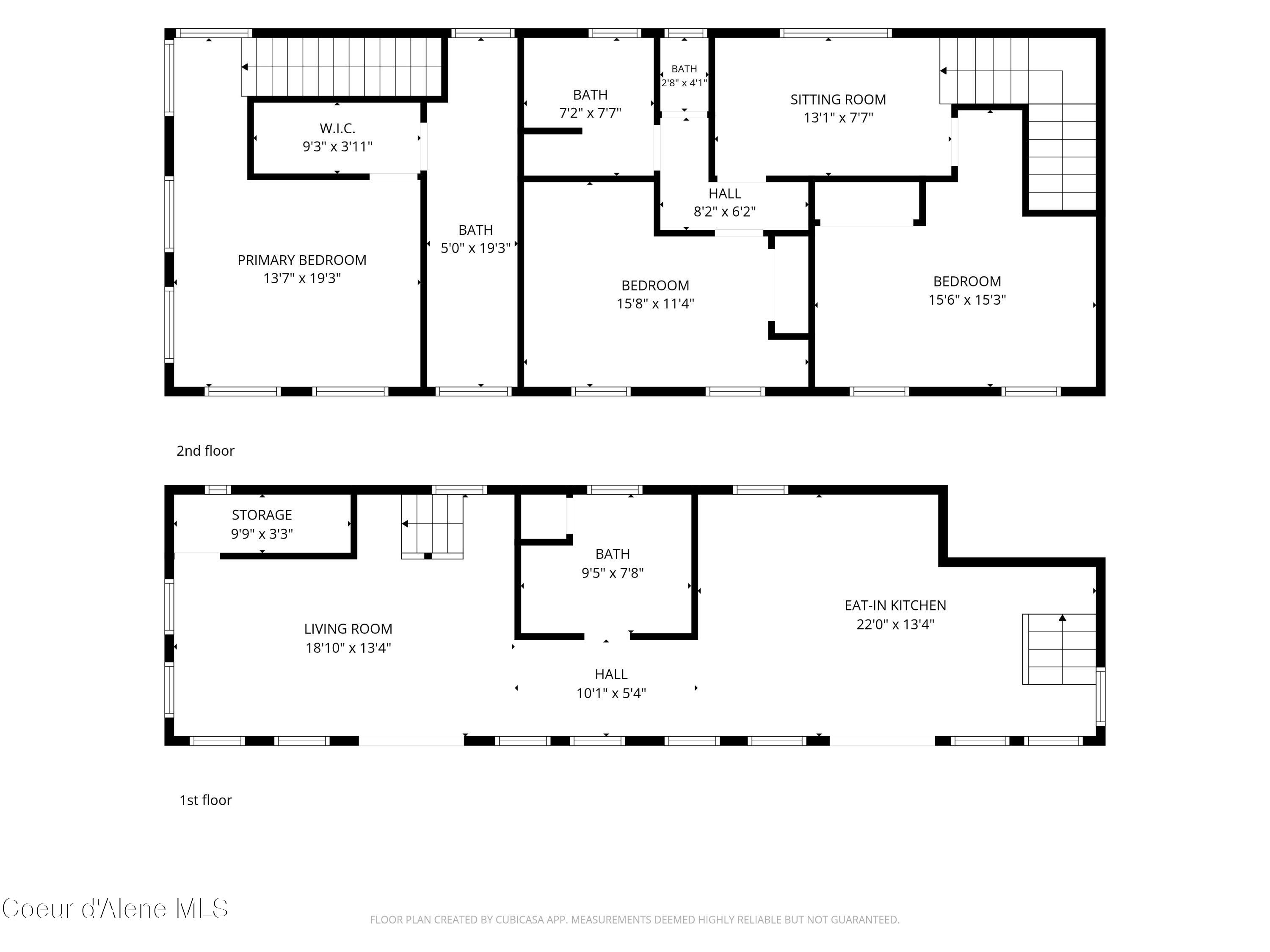 246 Midas Drive Sagle, ID 83860 - Photo 40 of 42 Floor plan both
