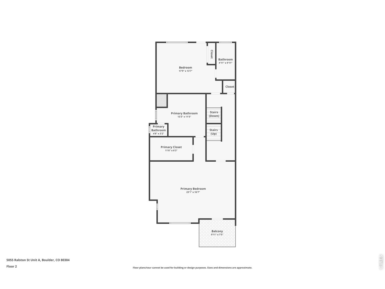 5055 Ralston Street, Unit A Boulder, CO 80304 - Photo 47 of 50 a picture of a floor plan