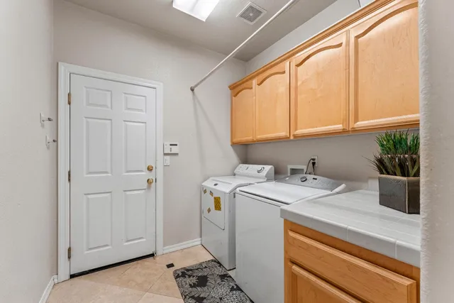 a room with storage and utility