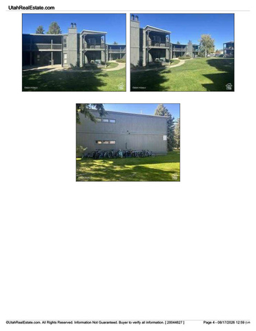 1900 Homestake Road, Unit 31 Park City, UT 84060 - Photo 4 of 4 Property Listing, Exterior Images. Depicting various exterior perspectives of the property's structures and surrounding grounds