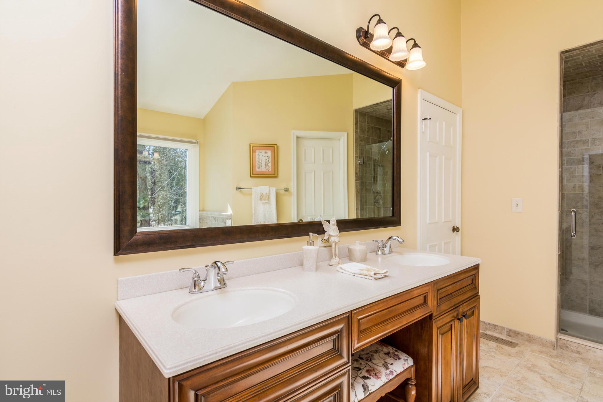 3130 Stonehenge Drive Riva, MD 21140 - Photo 24 of 30 a bathroom with a sink and a mirror