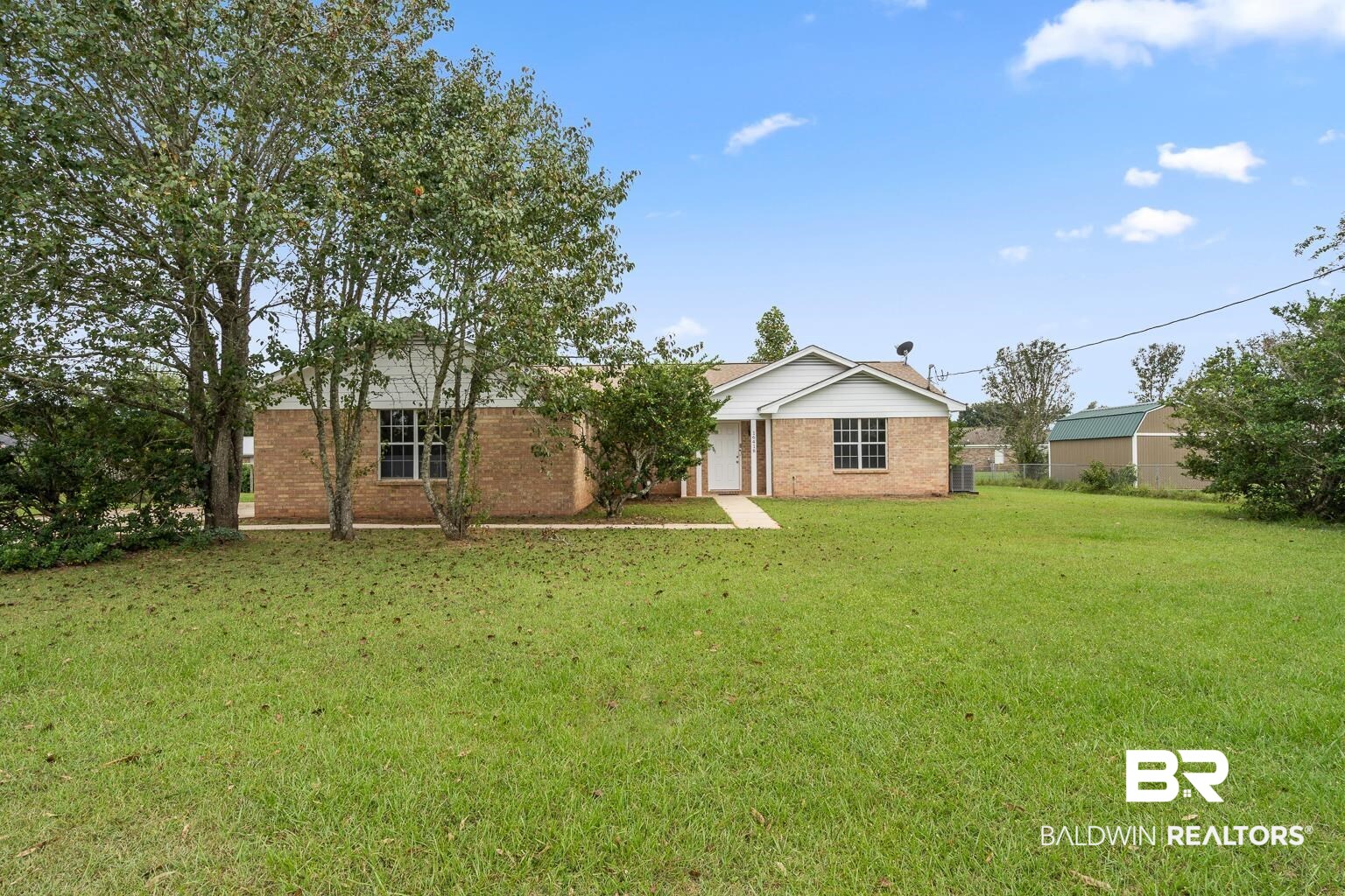 16418 Avent Lane Foley, AL 36535 - Photo 2 of 30 Back of property featuring a yard