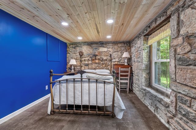 a view of balcony with furniture and wooden deck