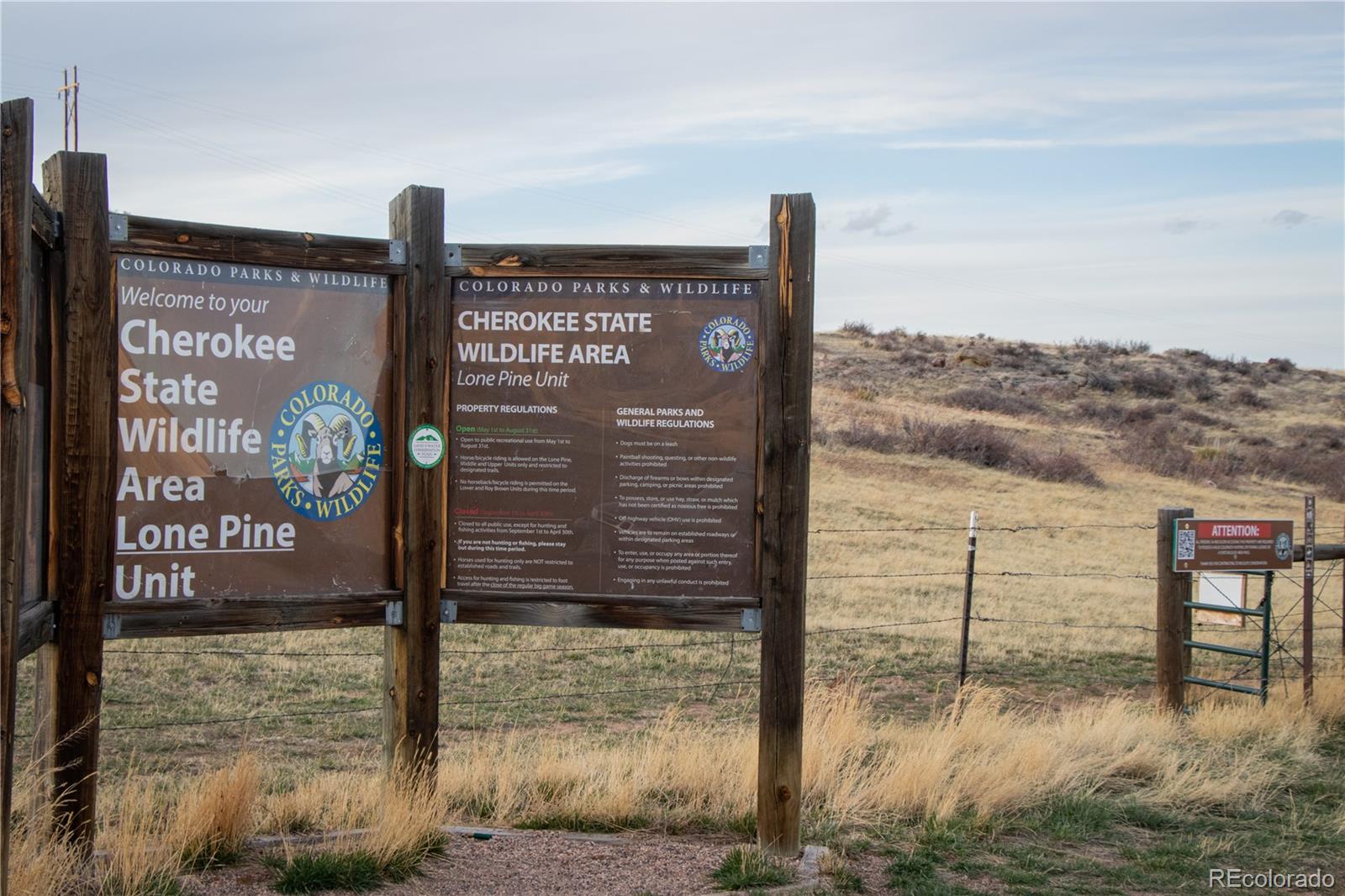 609 Eiger Road Livermore, CO 80536 - Photo 20 of 22 a view of a sign board