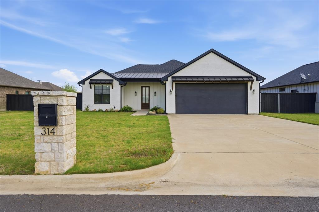 a view of a house with a outdoor space