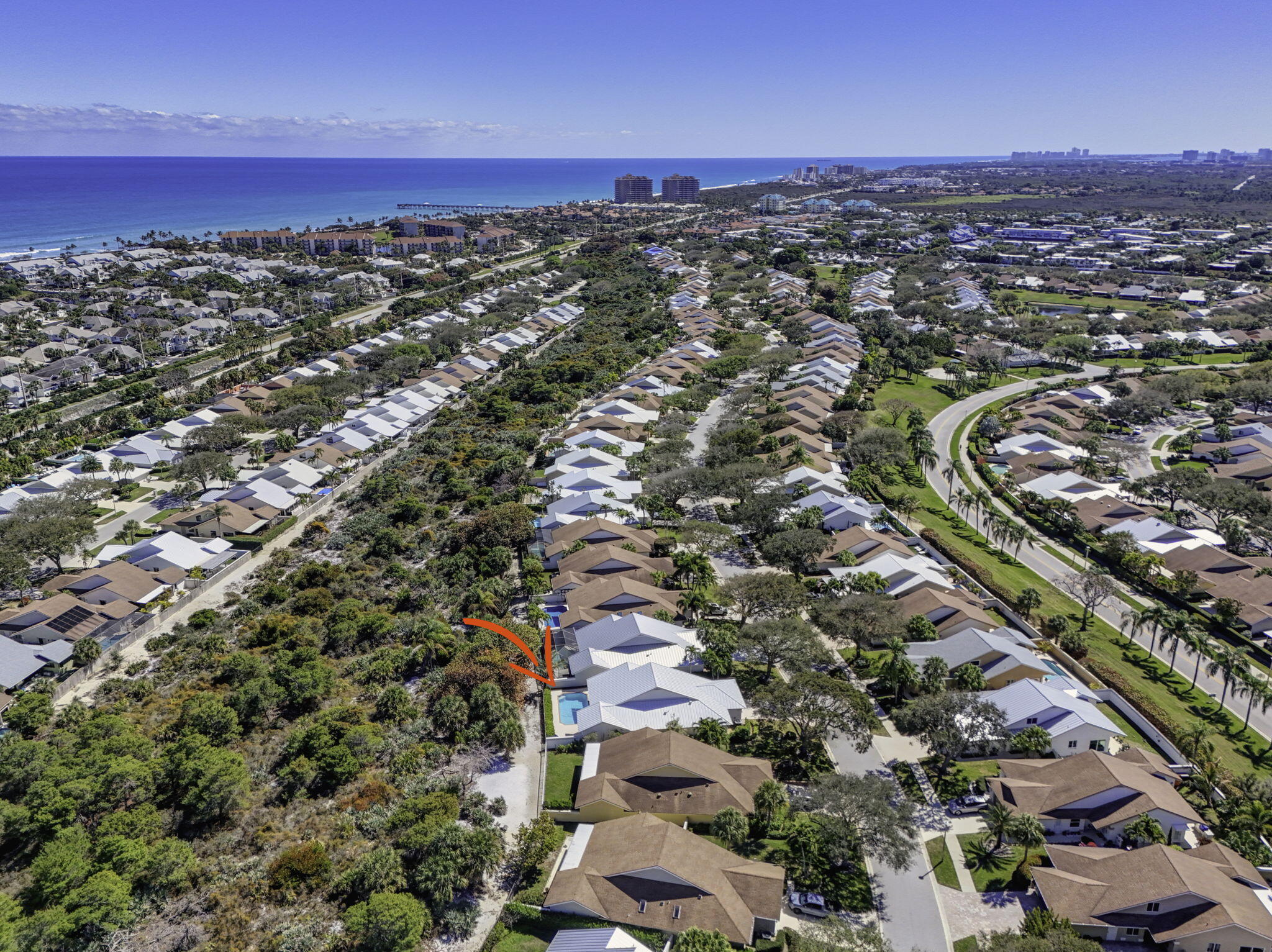 239 Ridge Road Jupiter, FL 33477 - Photo 67 of 75 an aerial view of a city