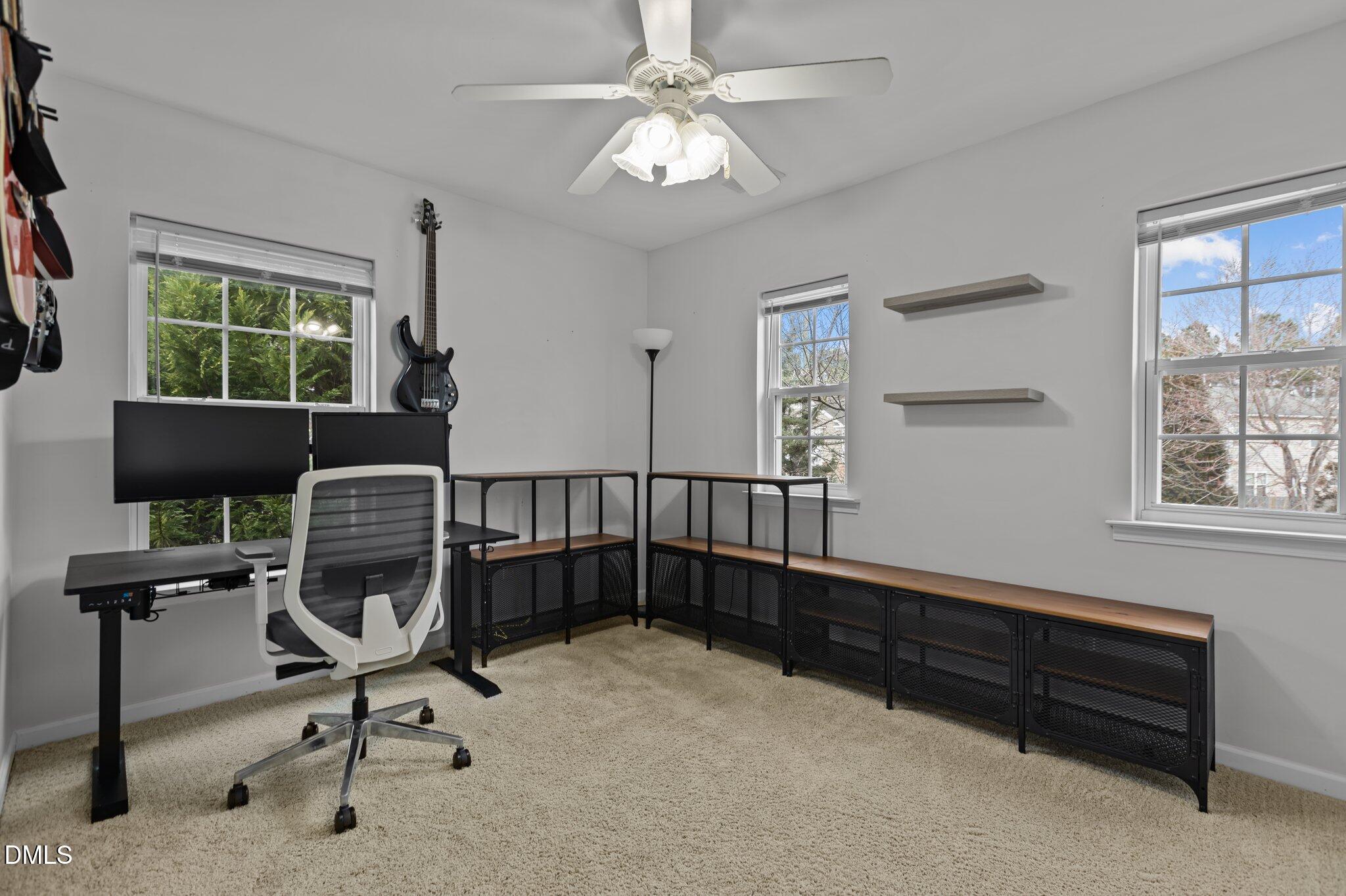 1104 Pebblestone Drive Durham, NC 27703 - Photo 21 of 28 a view of workspace with windows