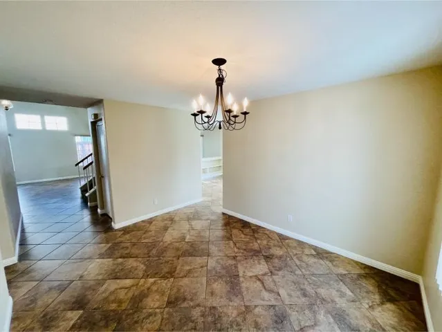 a view of empty room