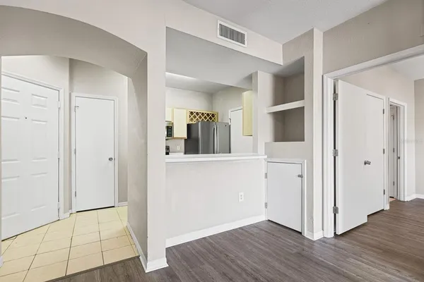 wooden floor in an empty room