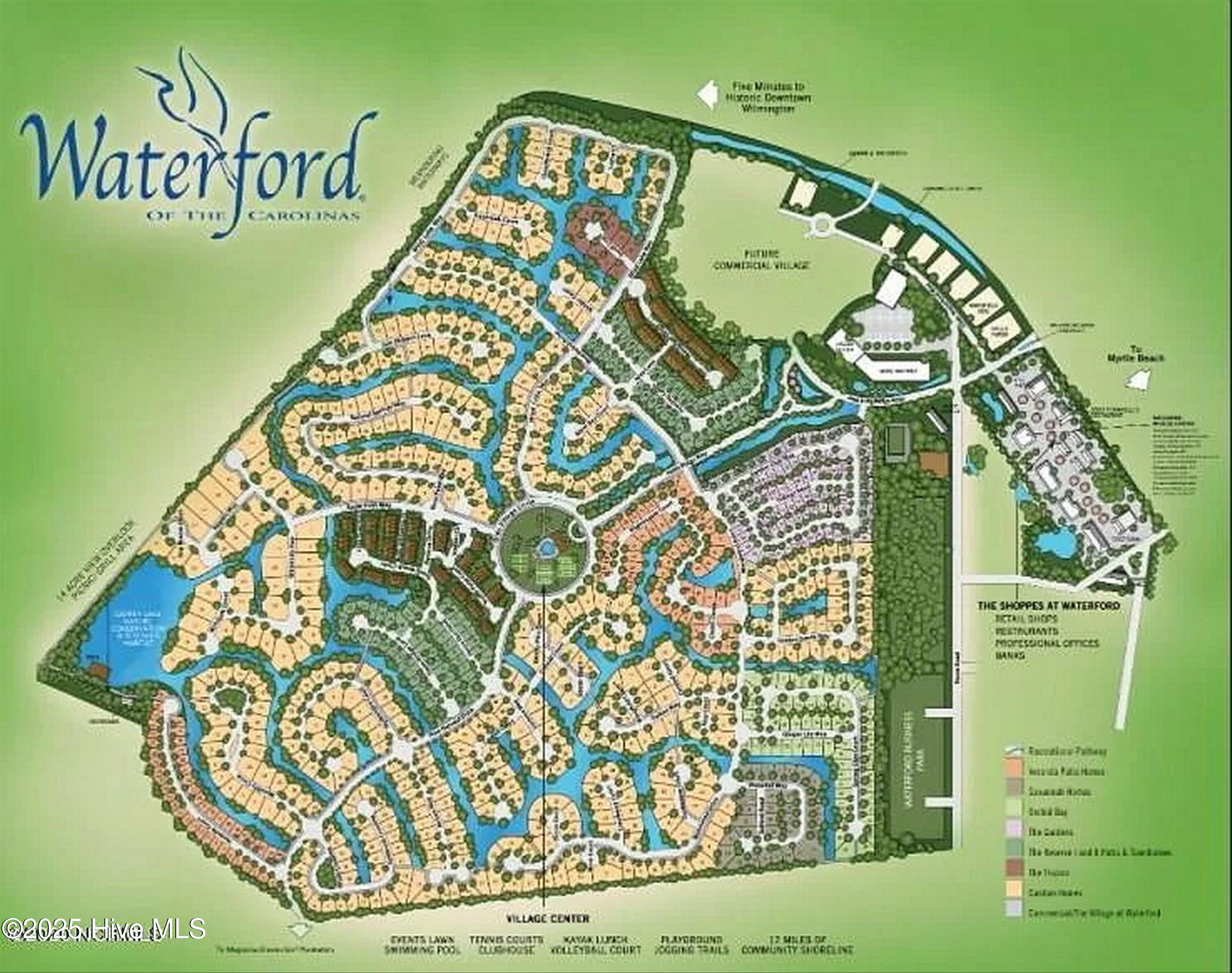 1226 Atrium Way Leland, NC 28451 - Photo 61 of 62 Waterford Map