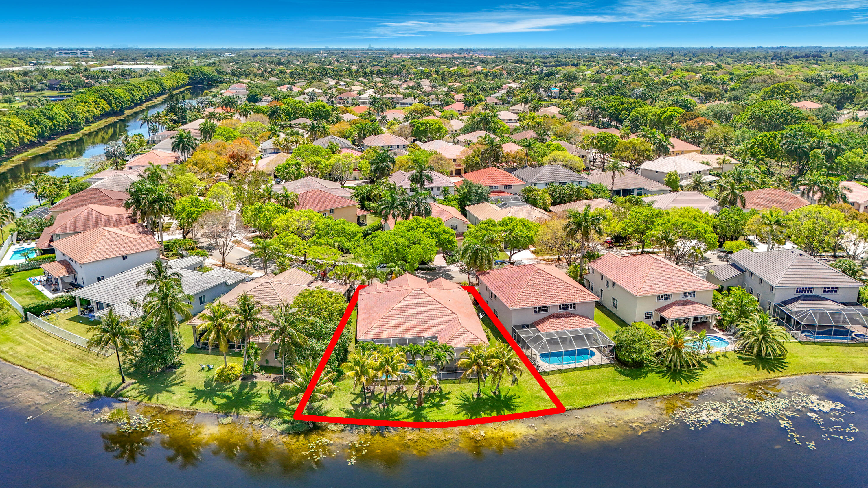 3836 Heron Ridge Lane Weston, FL 33331 - Photo 69 of 71 an aerial view of residential houses with outdoor space and street view