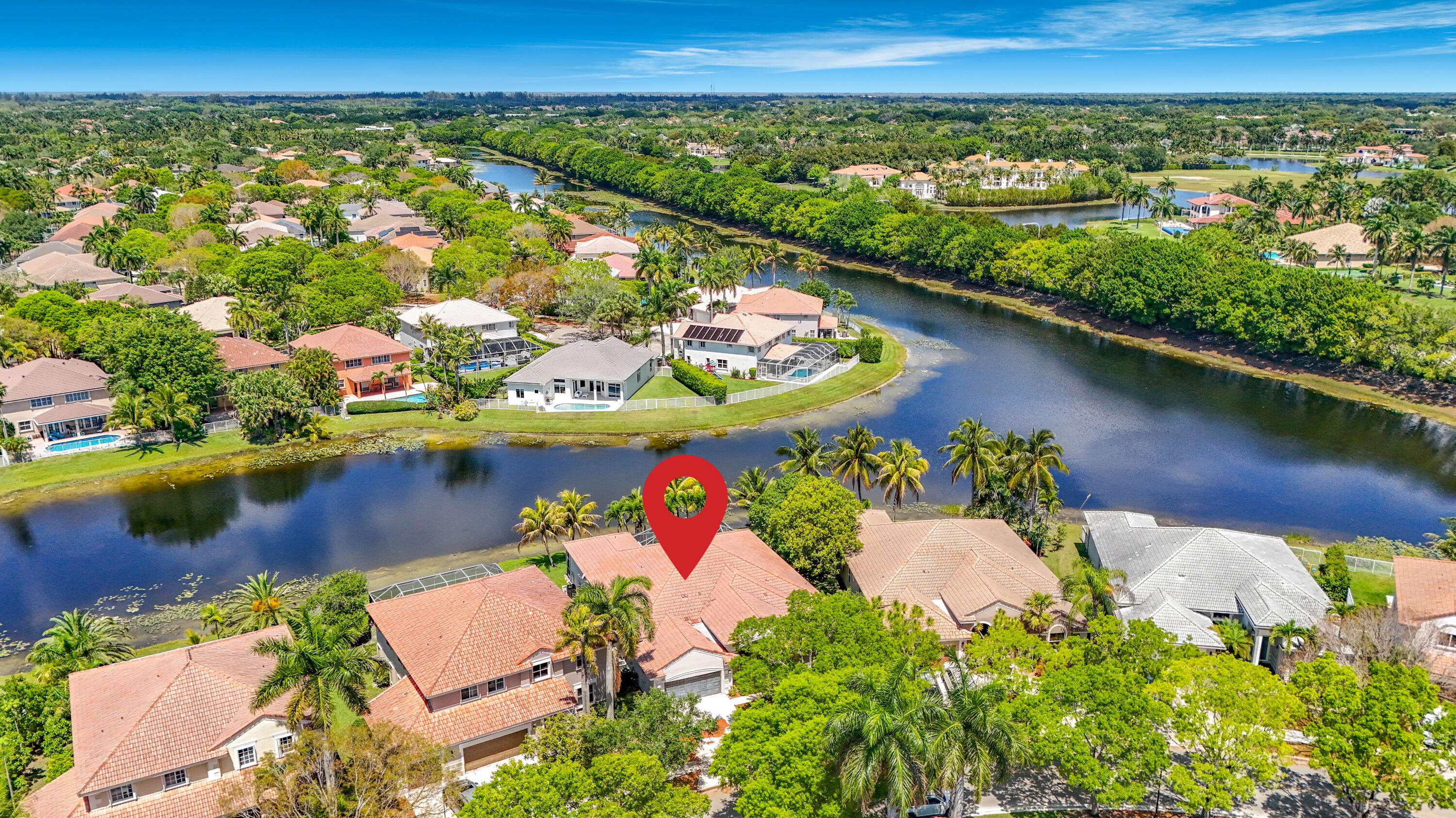 3836 Heron Ridge Lane Weston, FL 33331 - Photo 71 of 71 an aerial view of a city
