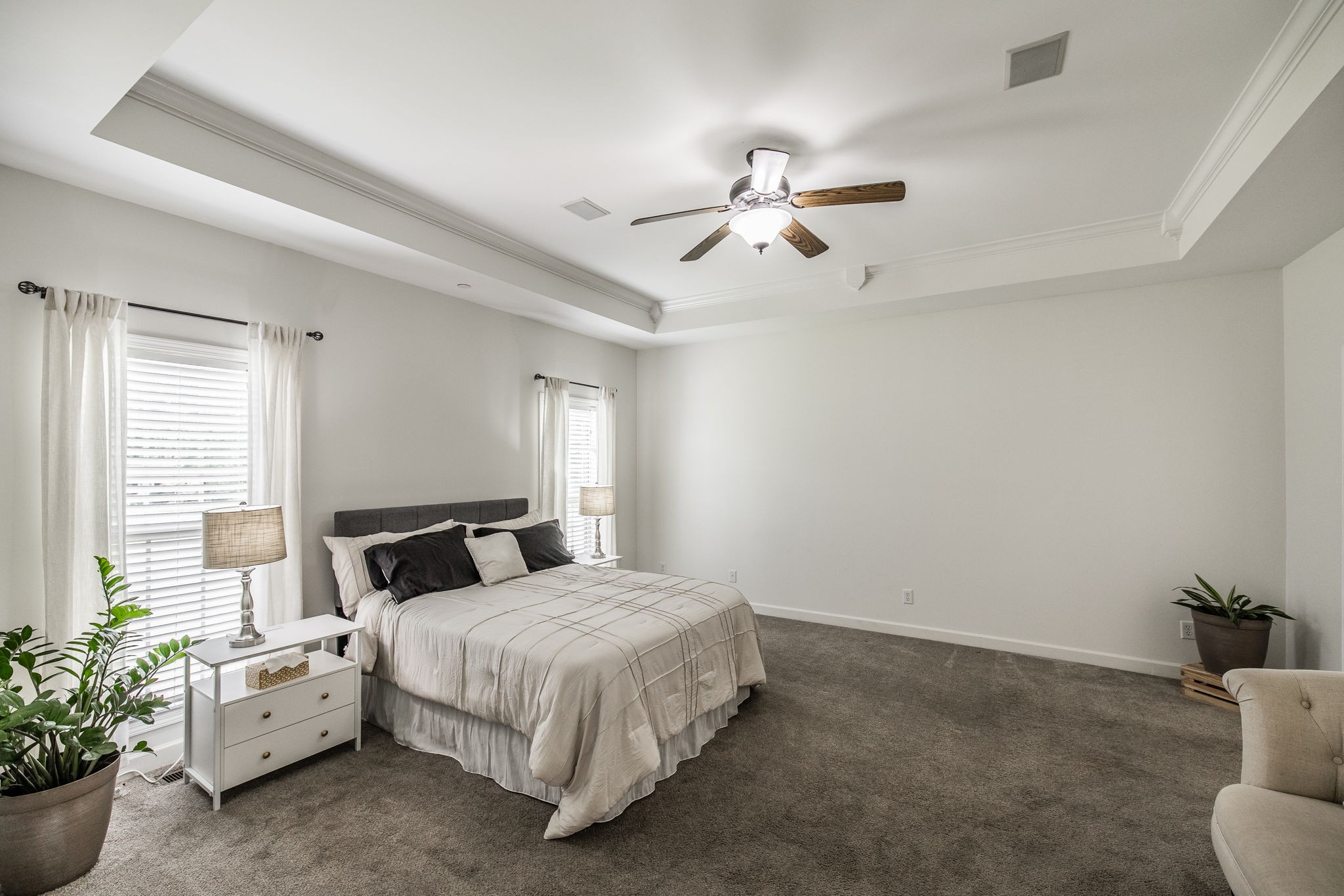 2860 Morgan Road Joelton, TN 37080 - Photo 18 of 45 a bedroom with a bed chandelier and a window