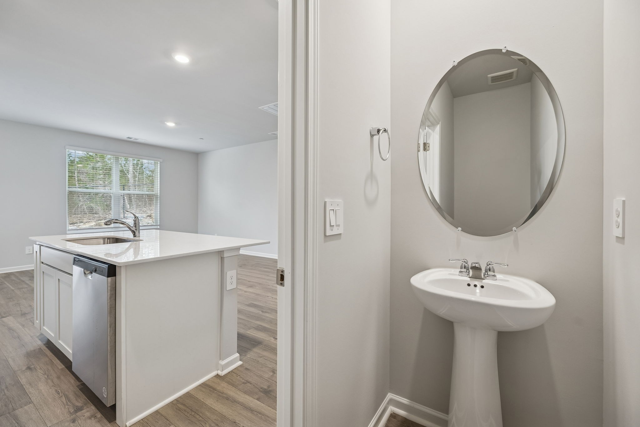 174 Mackenzie Way Lewisburg, TN 37091 - Photo 16 of 33 a bathroom with a sink and a mirror