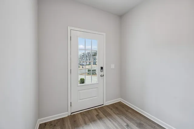 wooden floor in an empty room