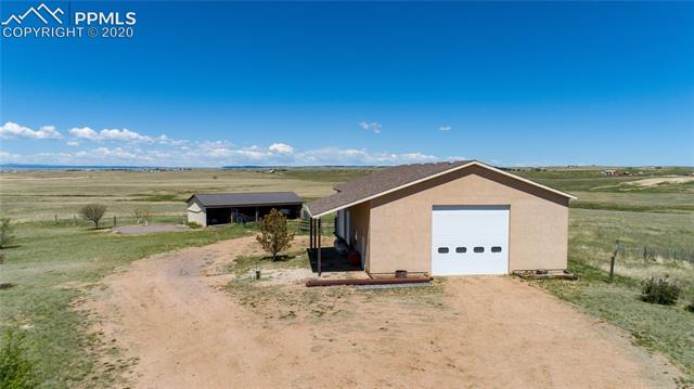 12980 Soap Weed Road Calhan, CO 80808 - Photo 4 of 4 ~40 x 60 Stucco Shop, Concrete Floor, Insulated, 200+ AMP Service~