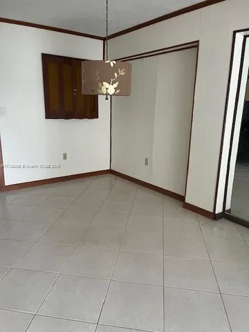 a view of a livingroom with a chandelier