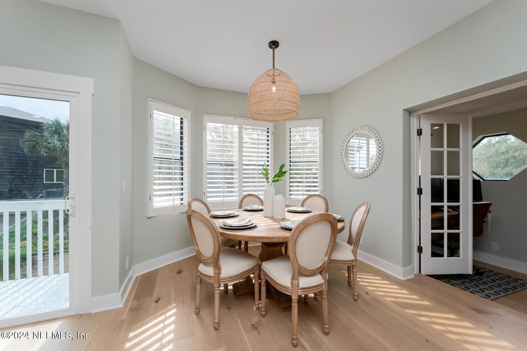 1850 Beach Avenue Atlantic Beach, FL 32233 - Photo 16 of 52 a dining room with furniture and window