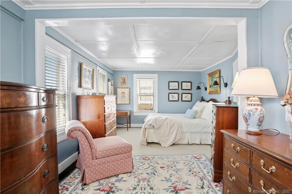 5 Parkview Road Norwalk, CT 06853 - Photo 16 of 38 a bedroom with furniture and a lamp