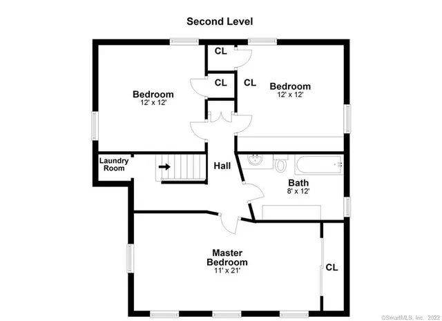 a picture of a floor plan