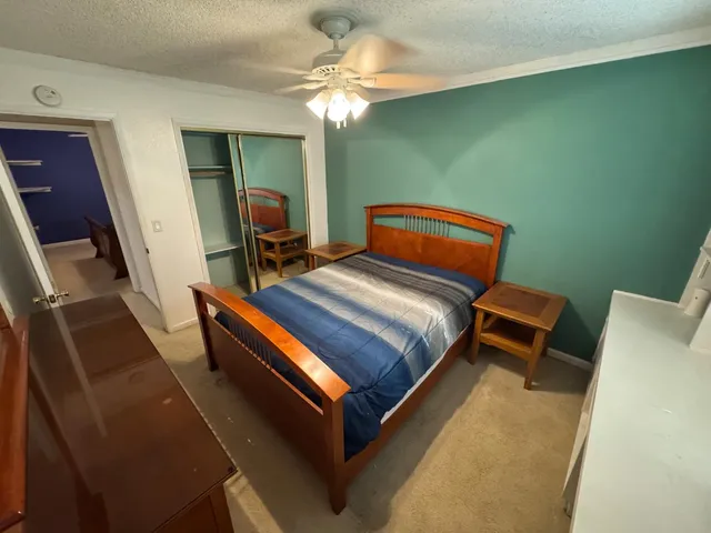 a bathroom with a shower and a tub