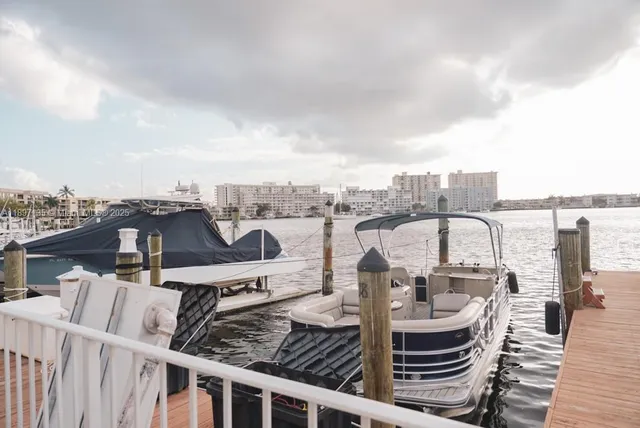 a view of a balcony with city view