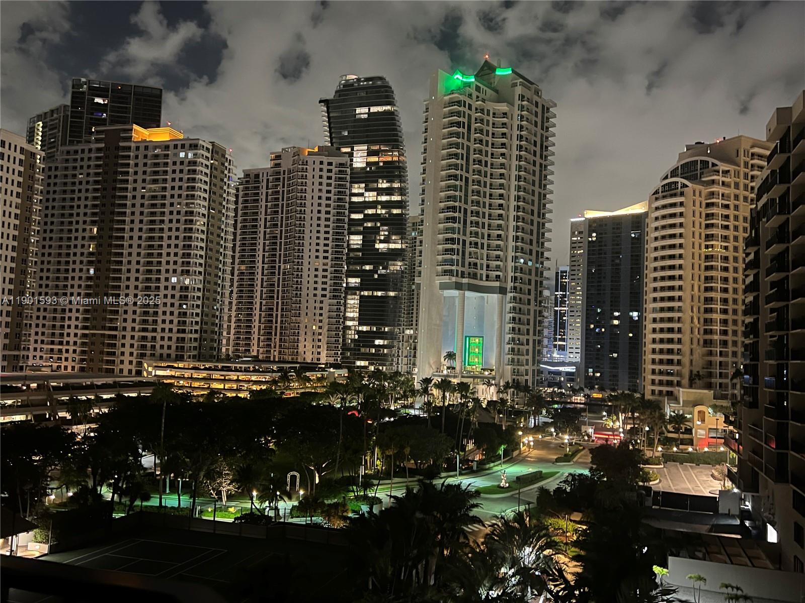 520 Brickell Key Drive, Unit A900 Miami, FL 33131 - Photo 42 of 58 a city view with tall buildings