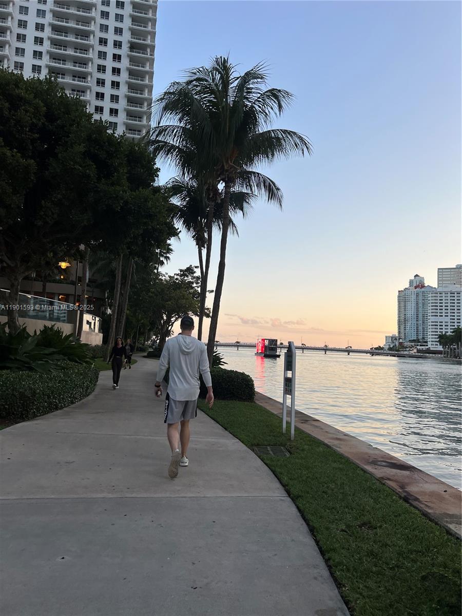 520 Brickell Key Drive, Unit A900 Miami, FL 33131 - Photo 55 of 58 a park view with a lake view