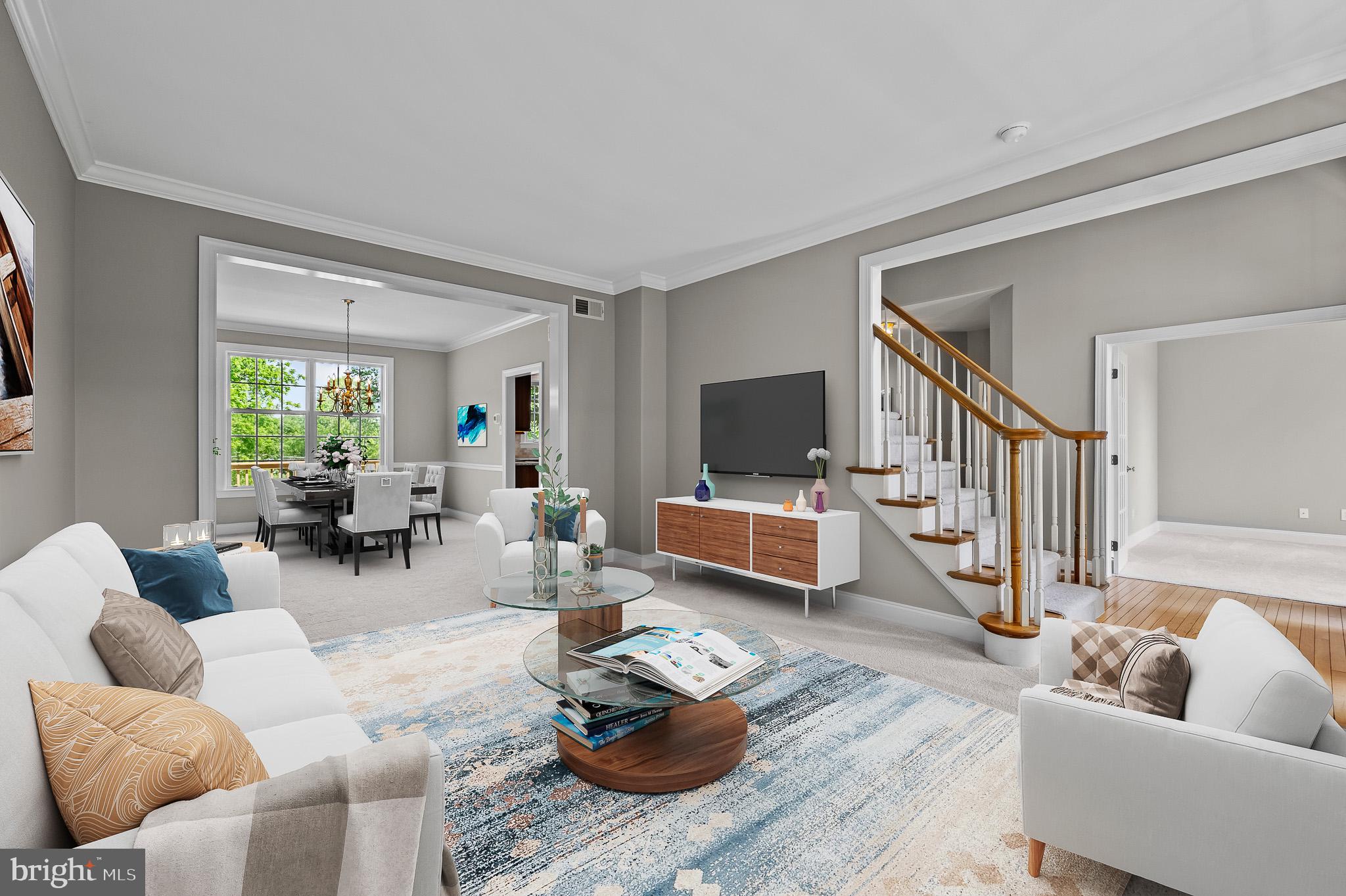 3 Weathervane Lane Landenberg, PA 19350 - Photo 7 of 44 Living Room Virtually Staged