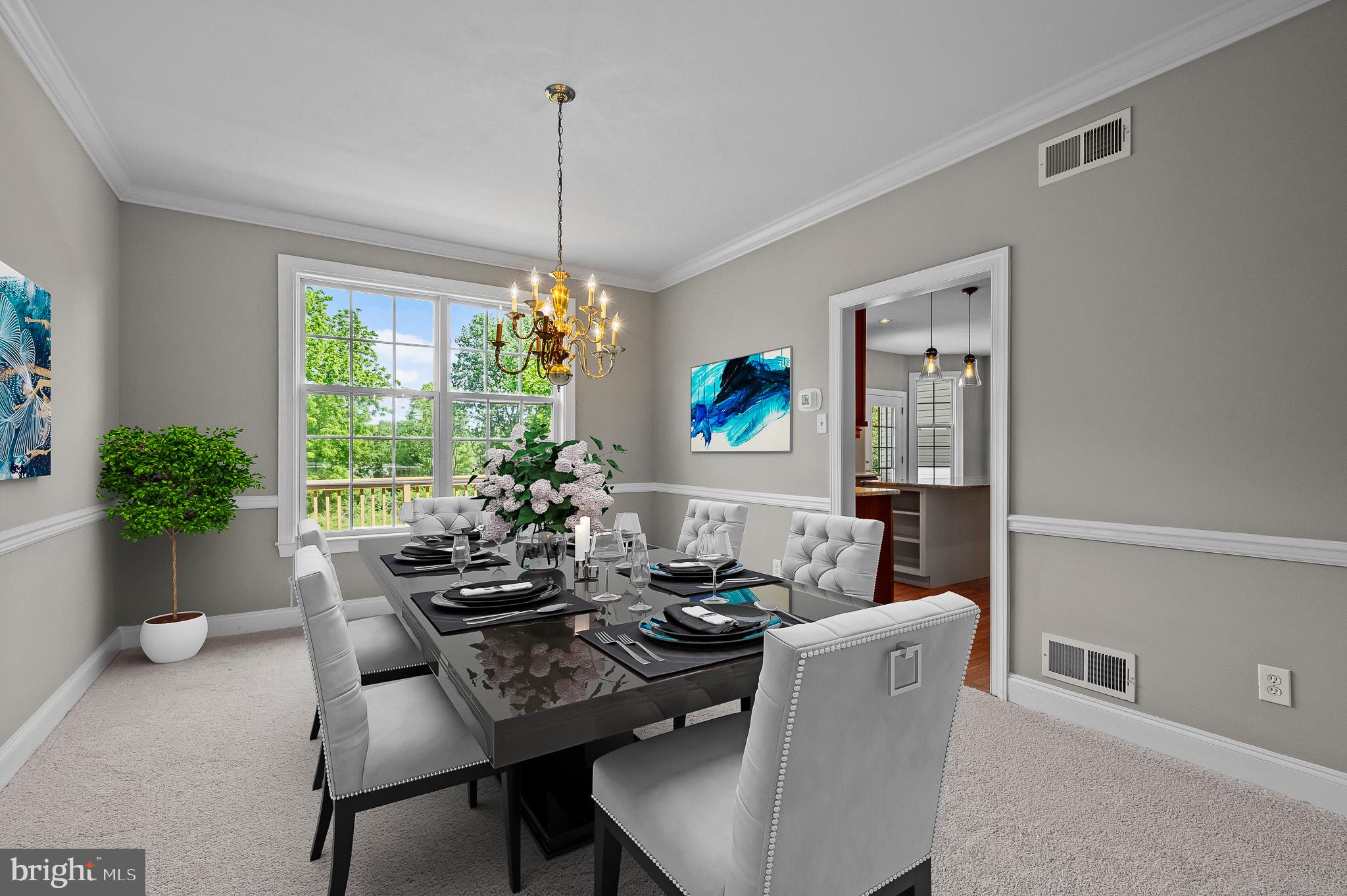 3 Weathervane Lane Landenberg, PA 19350 - Photo 9 of 44 Dining Room Virtually Staged